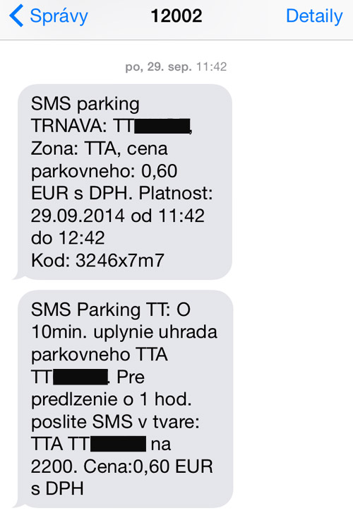 sms-parking